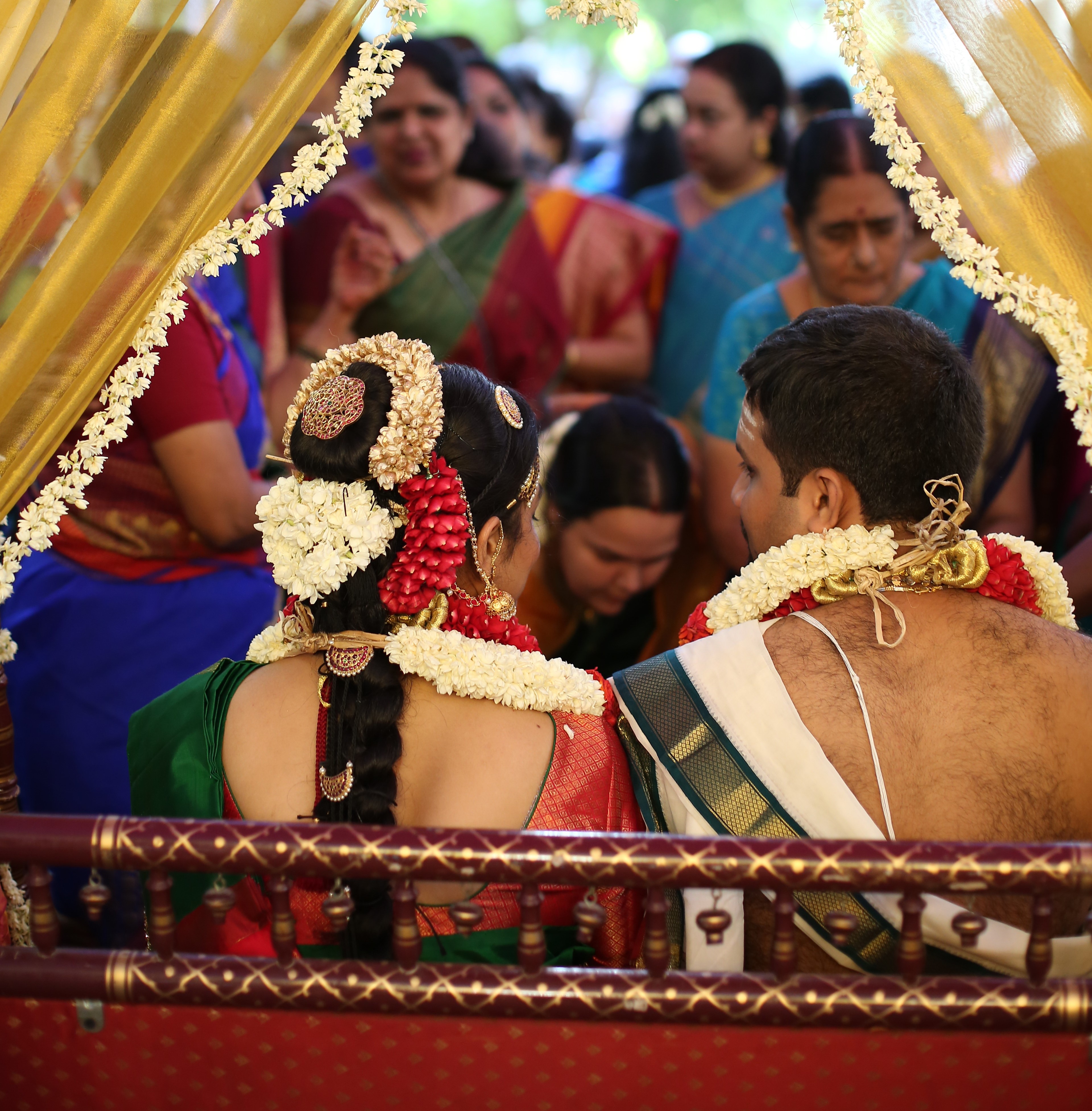 South Indian Wedding - Bride and Groom